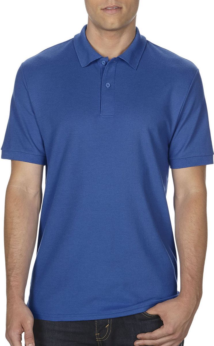 DryBlend Double Pique Polo Gildan 75800 Royal