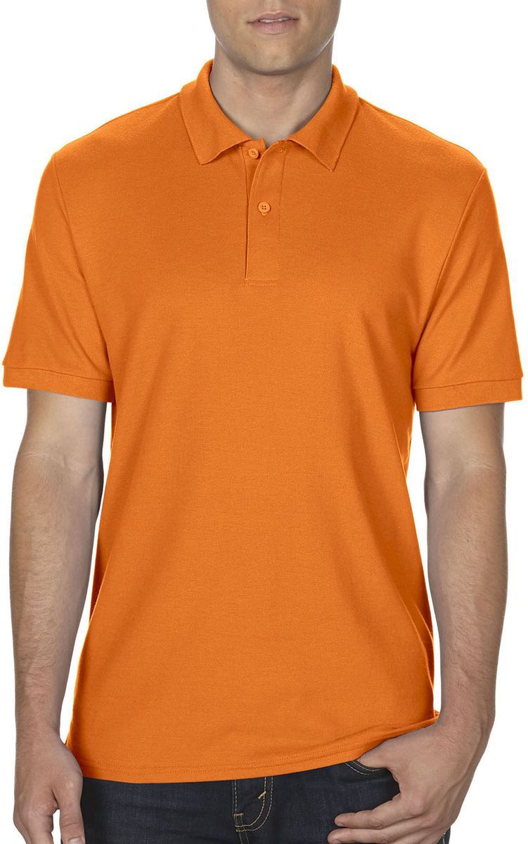 DryBlend Double Pique Polo Gildan 75800 Safety Πορτοκαλί