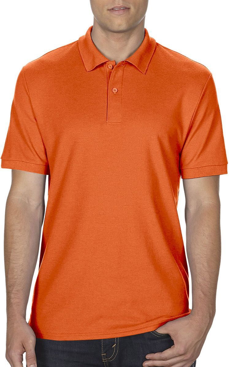DryBlend Double Pique Polo Gildan 75800 Πορτοκαλί