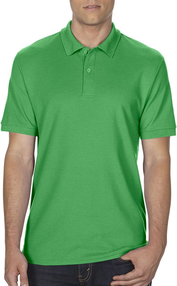 DryBlend Double Pique Polo Gildan 75800 Irish Green