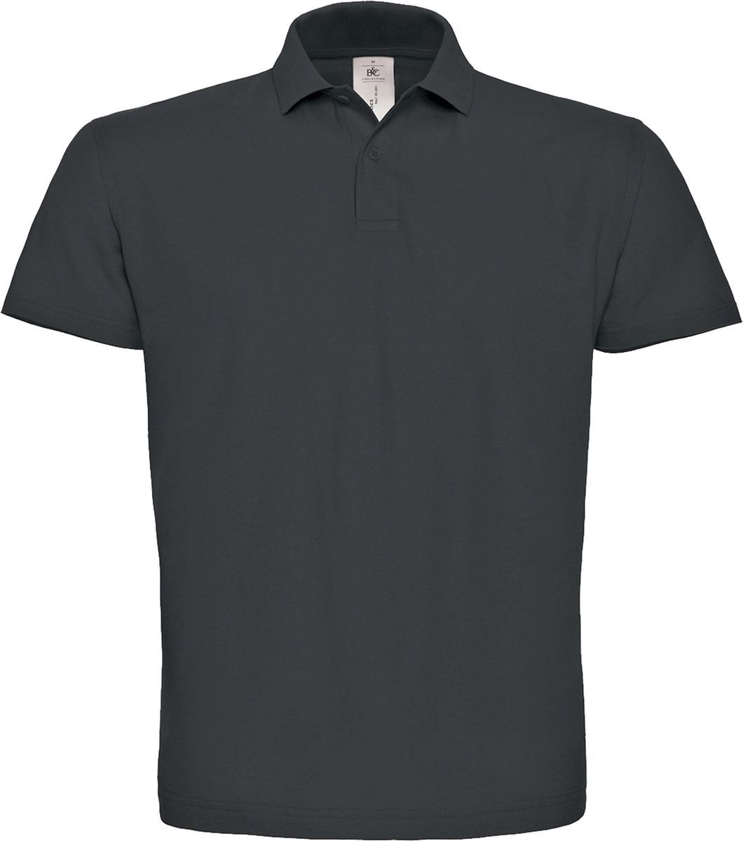 Ανδρική μπλούζα Polo Pique B & C ID.001 Anthracite