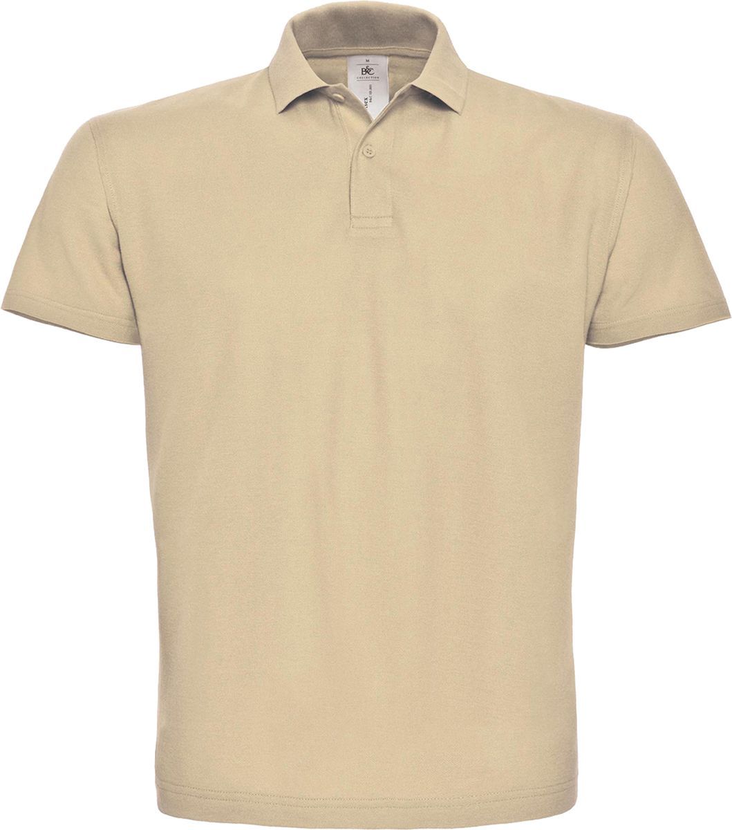 Ανδρική μπλούζα Polo Pique B & C ID.001 Sand