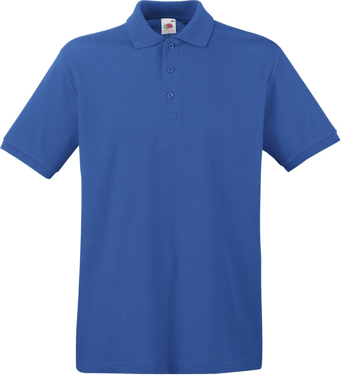 Ανδρική μπλούζα Polo Fruit of the Loom 63-218-0 Royal Blue