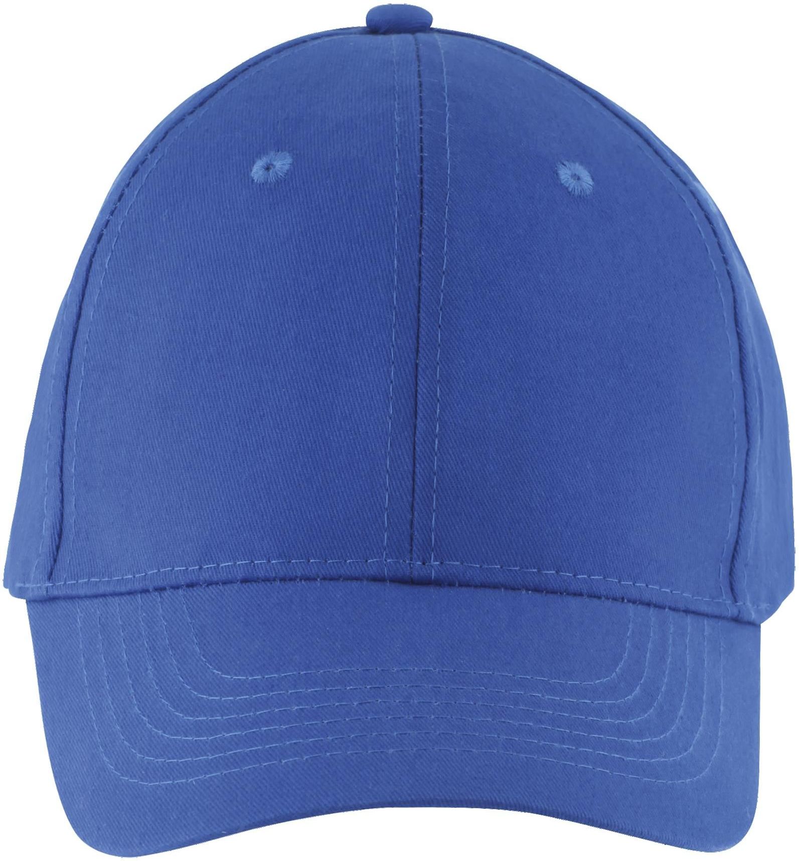 Εξάφυλλο καπέλο τζόκεϊ Solar SOLS 03092 Royal Blue