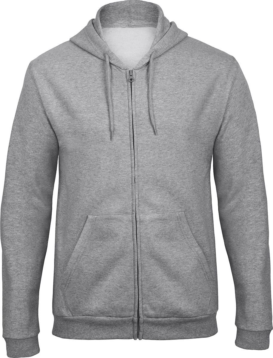 Unisex Φούτερ με Κουκούλα WUI25 B&C ID205 50/50 Heather Grey