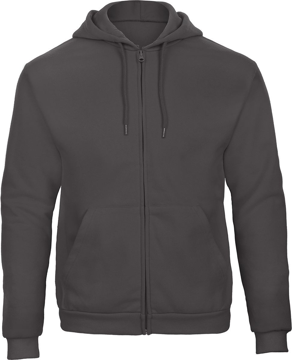 Unisex Φούτερ με Κουκούλα WUI25 B&C ID205 50/50 Anthracite