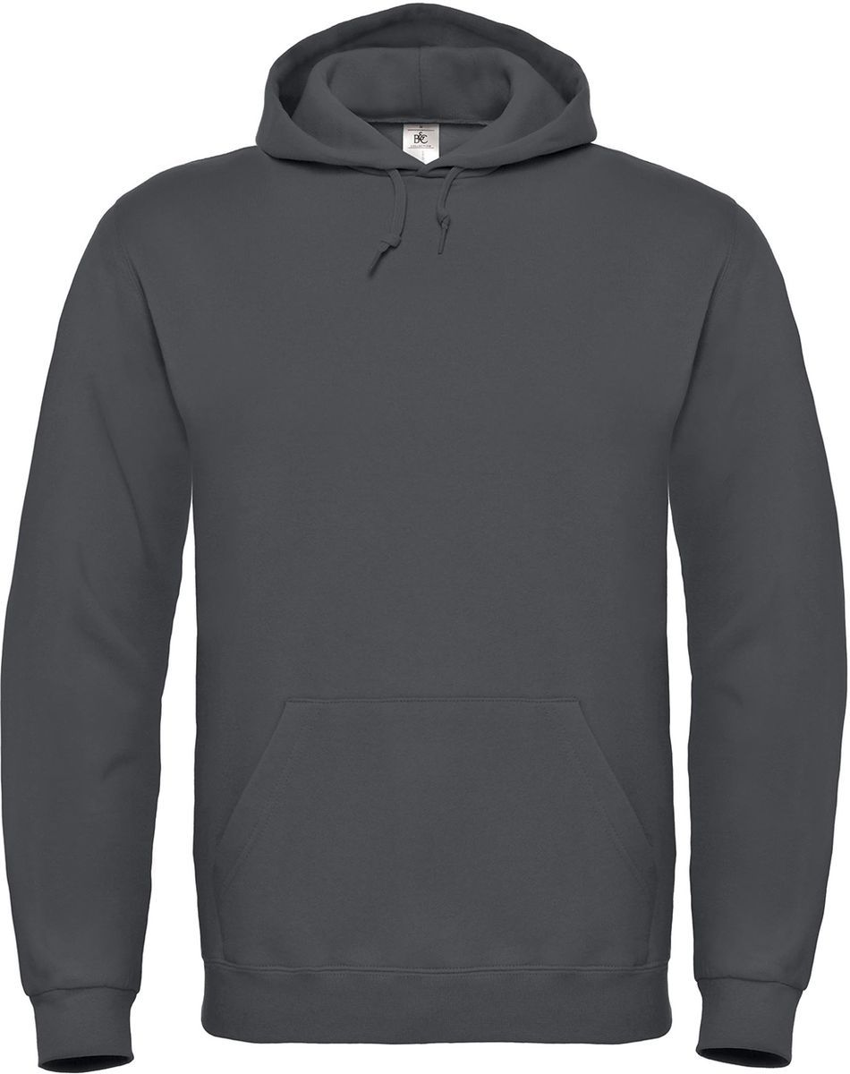 Hooded Sweatshirt B & C ID.003 Anthracite