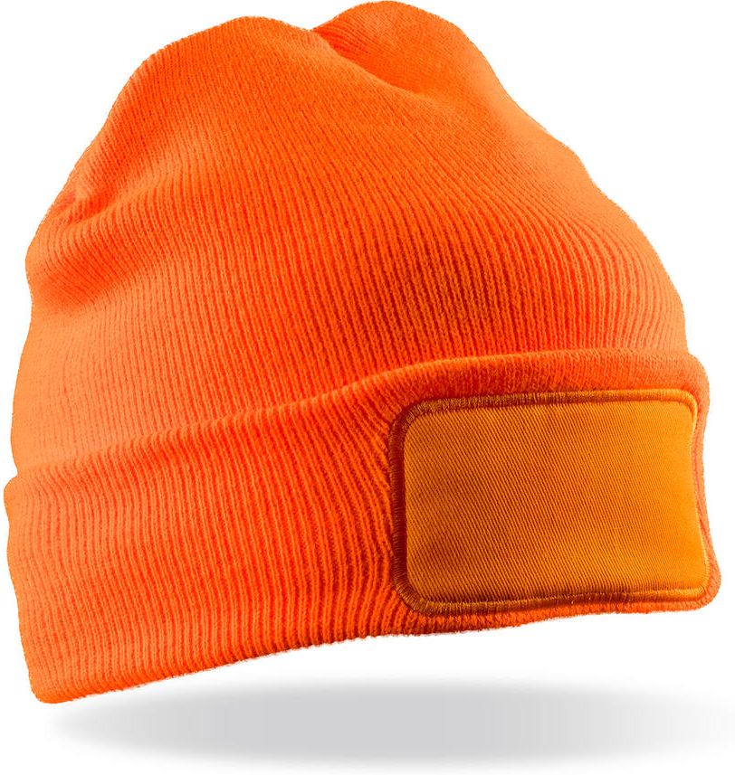 Σκούφος Διπλής ραφής Thinsulate Result RC034X Fluorescent Orange