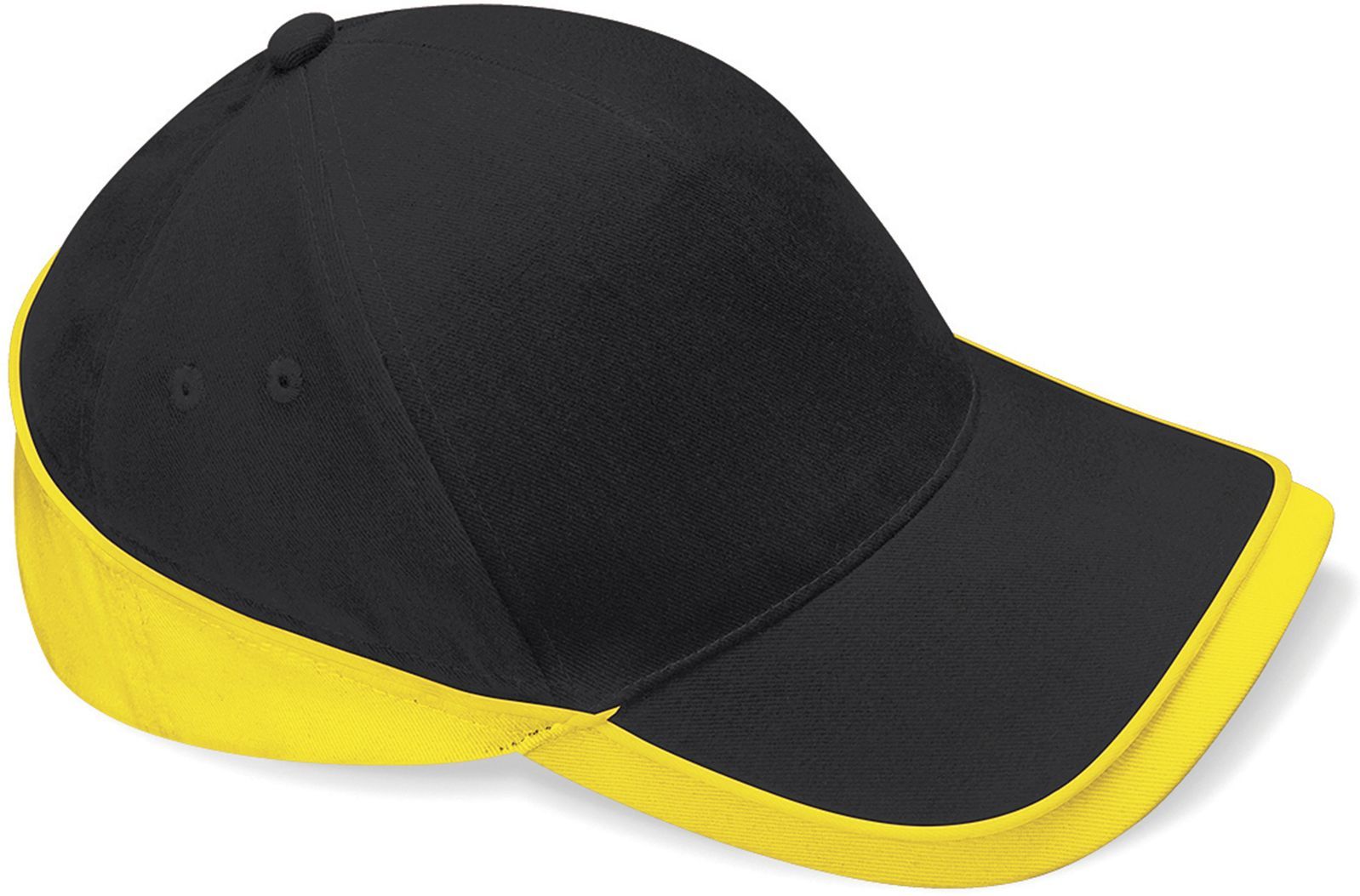 Καπέλο Teamwear Beechfield B171 Black/Yellow