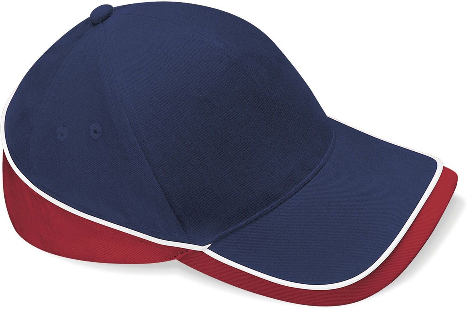 Καπέλο Teamwear Beechfield B171 French Navy/Classic Red