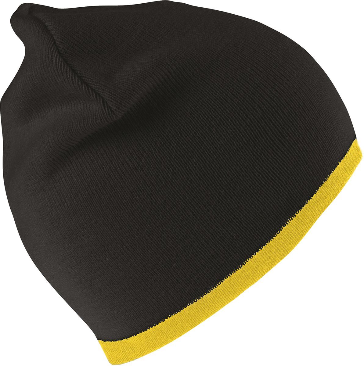 Σκούφος Thinsulate Result Caps RC046X Black/Yellow