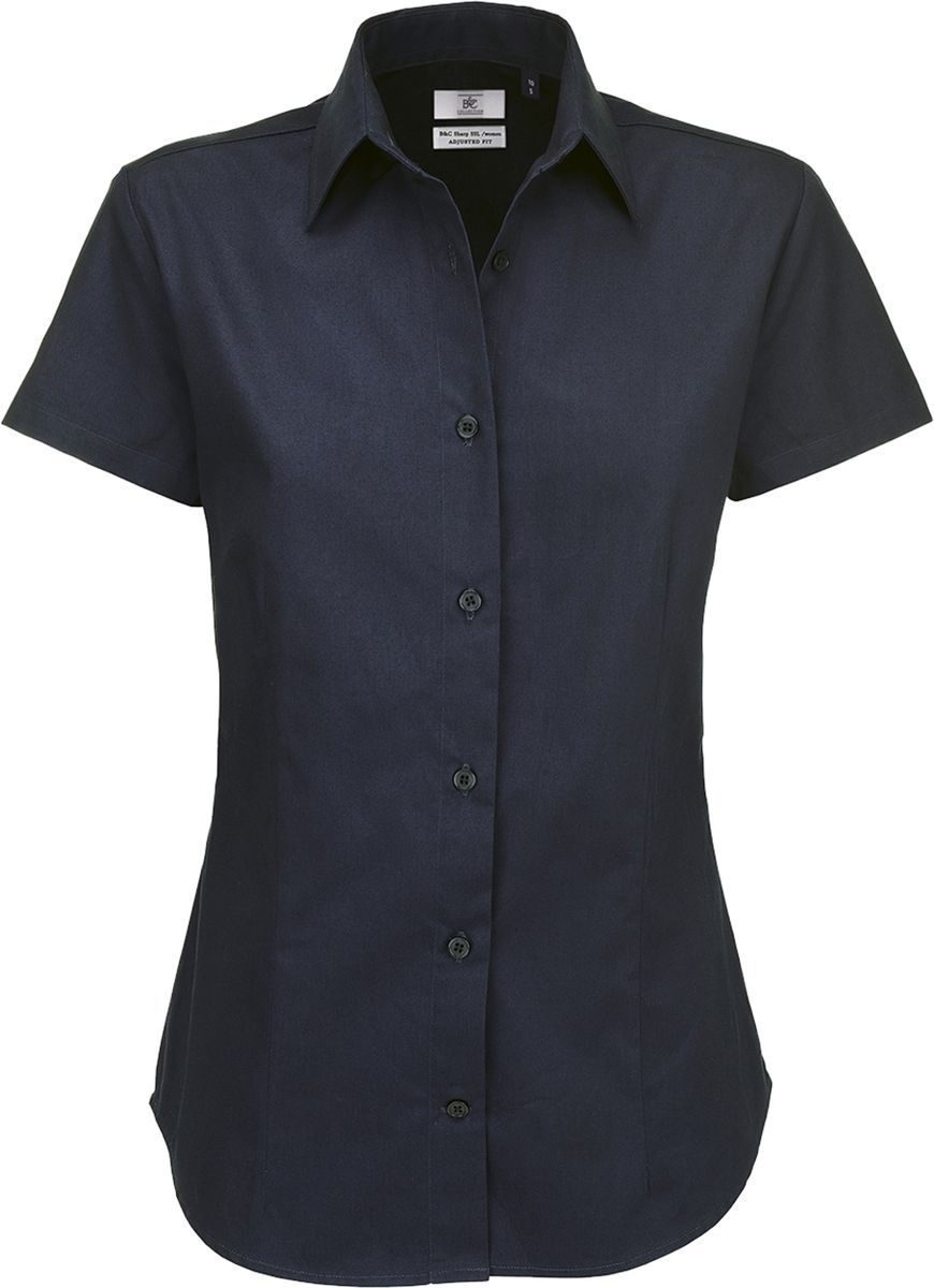 Γυναικείο πουκάμισο B & C Sharp SSL Women Navy