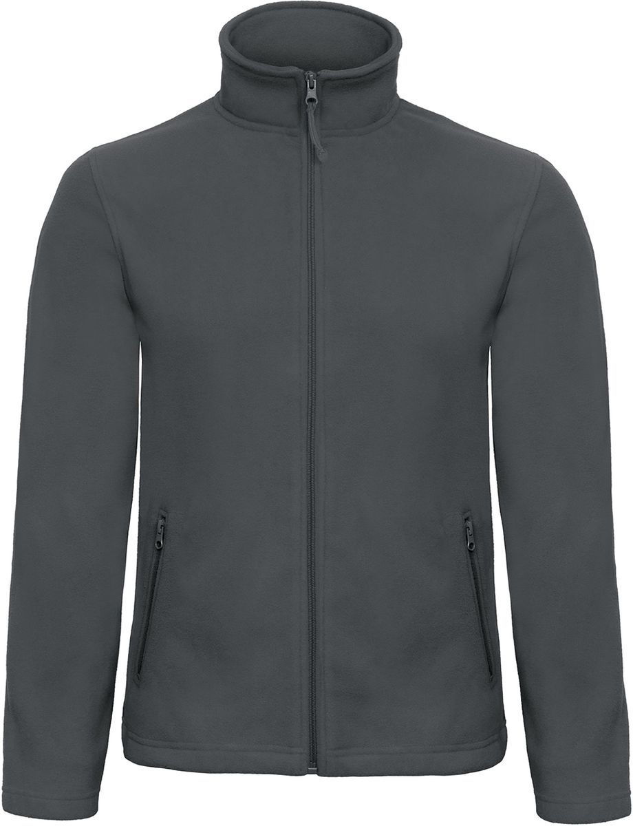 Micro Fleece ζακετα Full Zip B & C ID.501 Dark Grey