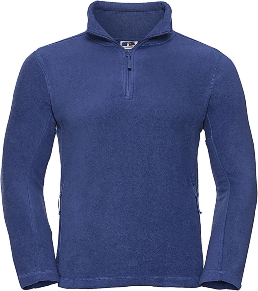 Adults Quarter Zip Outdoor Fleece Russell R-874M-0 Brig