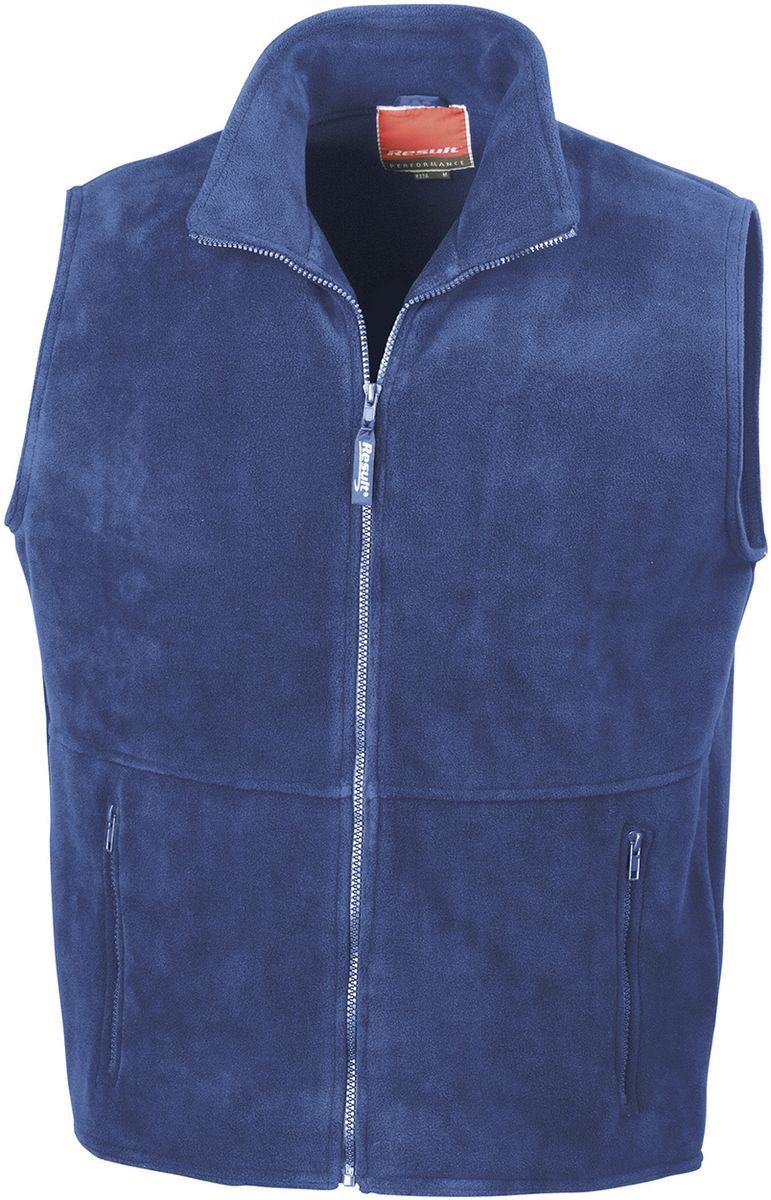 Fleece Bodywarmer Result R037X Royal