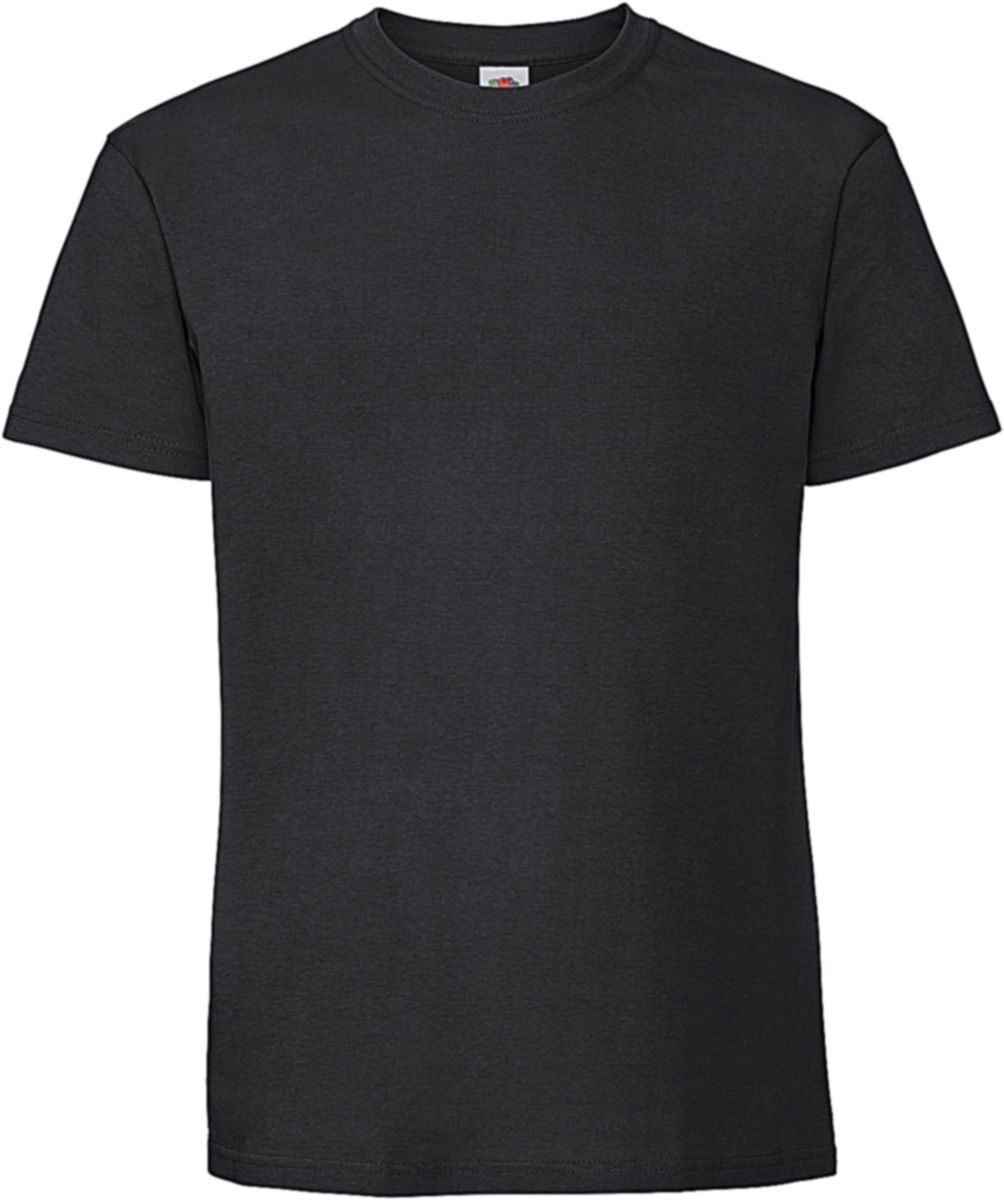 Ανδρικο Μπλουζακι Ringspun Premium T Fruit of the Loom 61-422-0 Black 195986