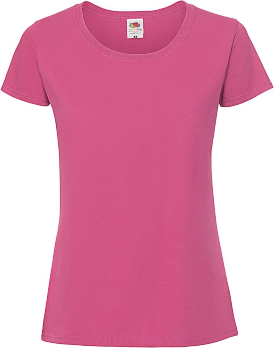 Γυναικειο Μπλουζακι Ringspun Premium T Fruit of the Loom 61-424-0 Fuchsia