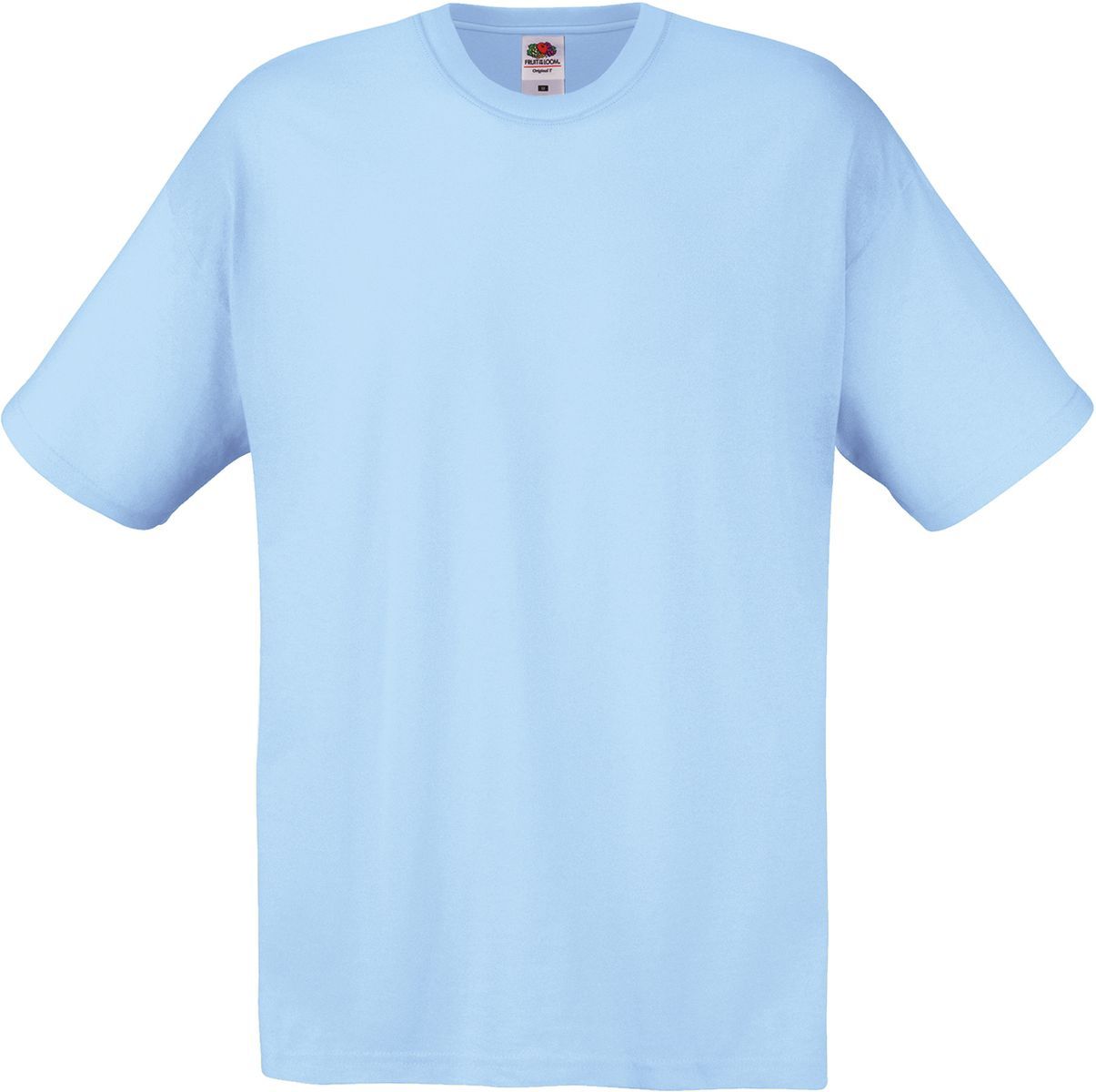 Original T-Shirt Fruit of the Loom 61-082-0 Sky Blue