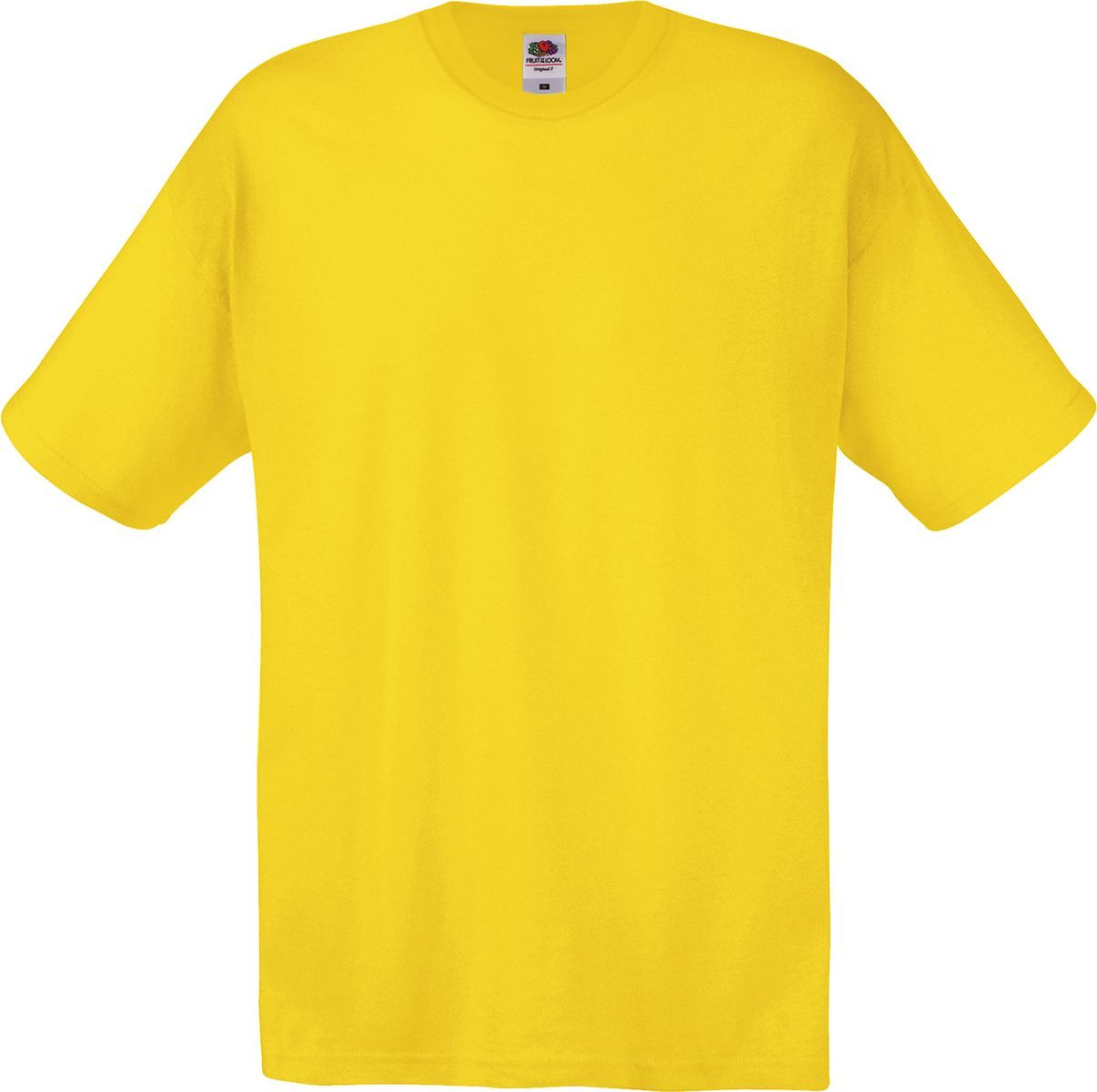 Original T-Shirt Fruit of the Loom 61-082-0 Yellow