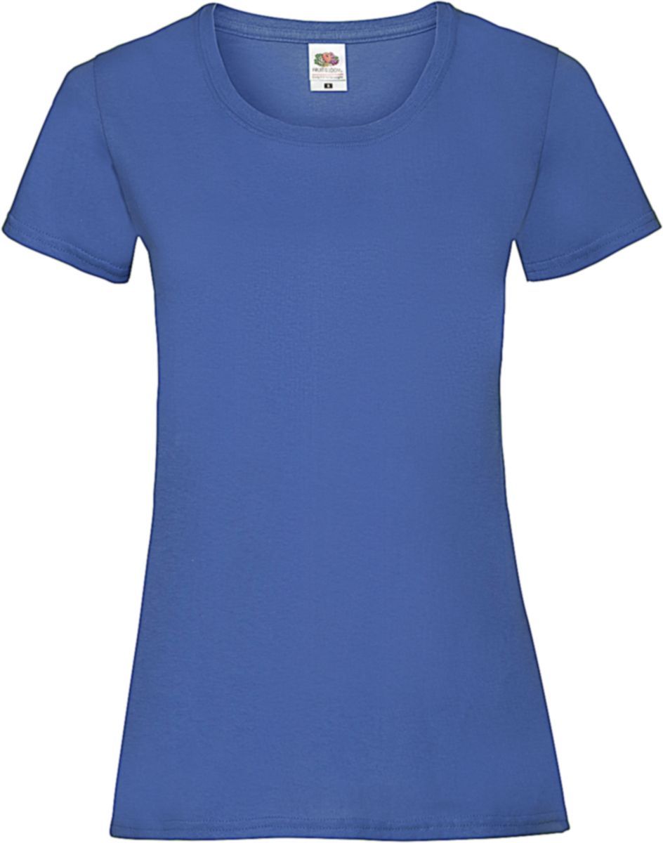 Lady-Fit Valueweight T Fruit of the Loom 61-372-0 Royal
