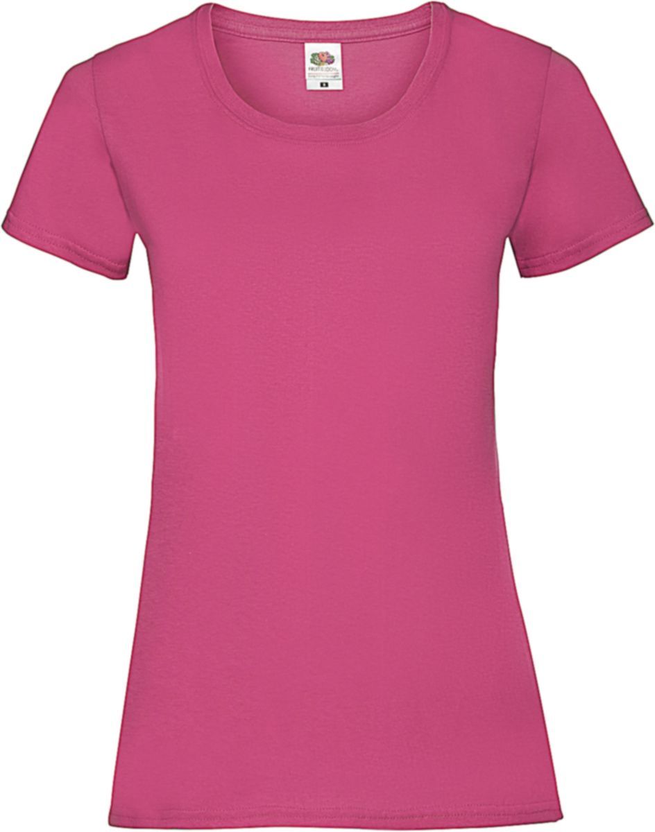 Lady-Fit Valueweight T Fruit of the Loom 61-372-0 Fuchs
