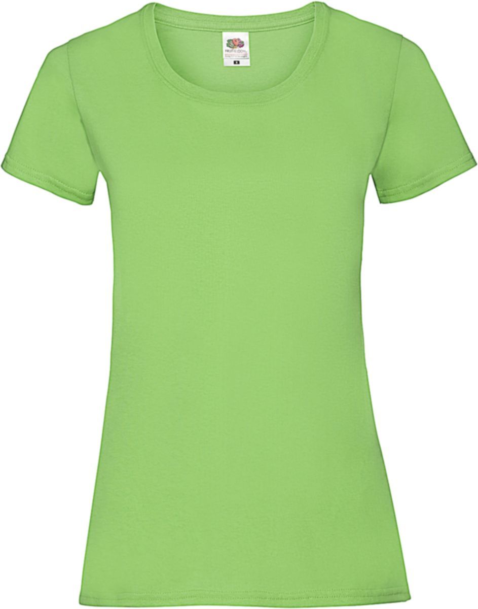 Lady-Fit Valueweight T Fruit of the Loom 61-372-0 Lime 