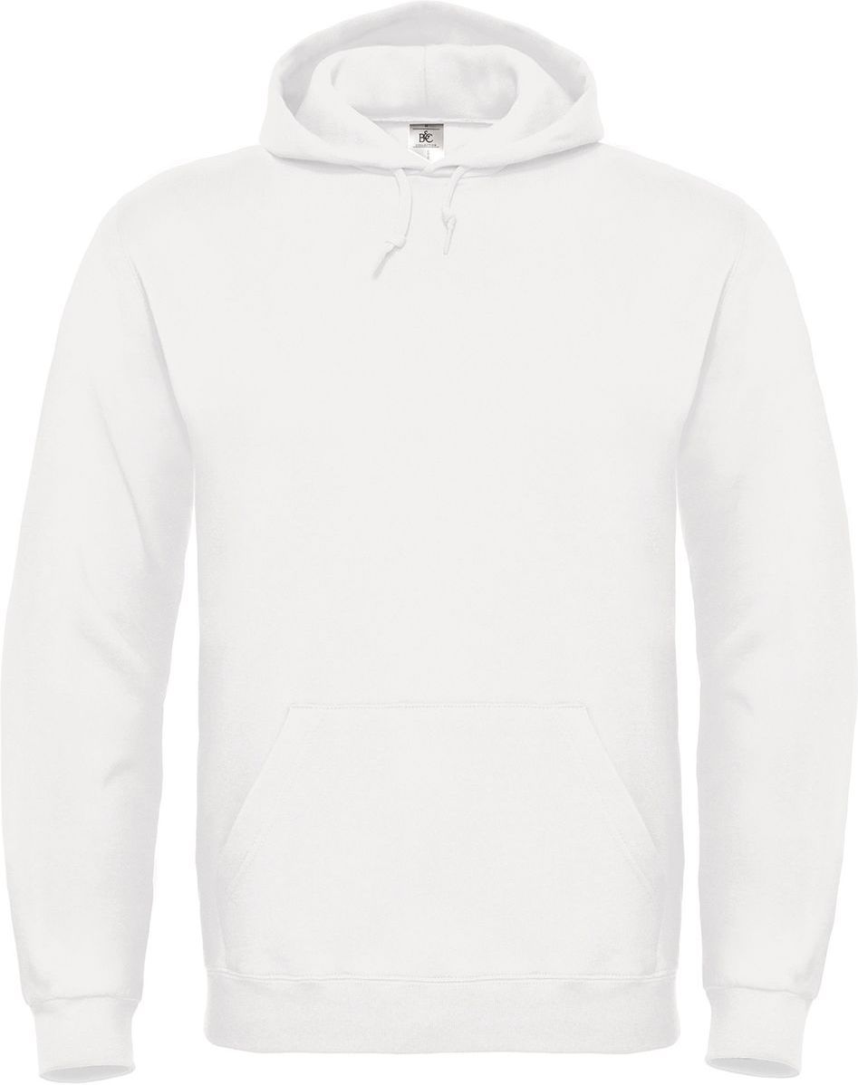 Hooded Sweatshirt B & C ID.003 White