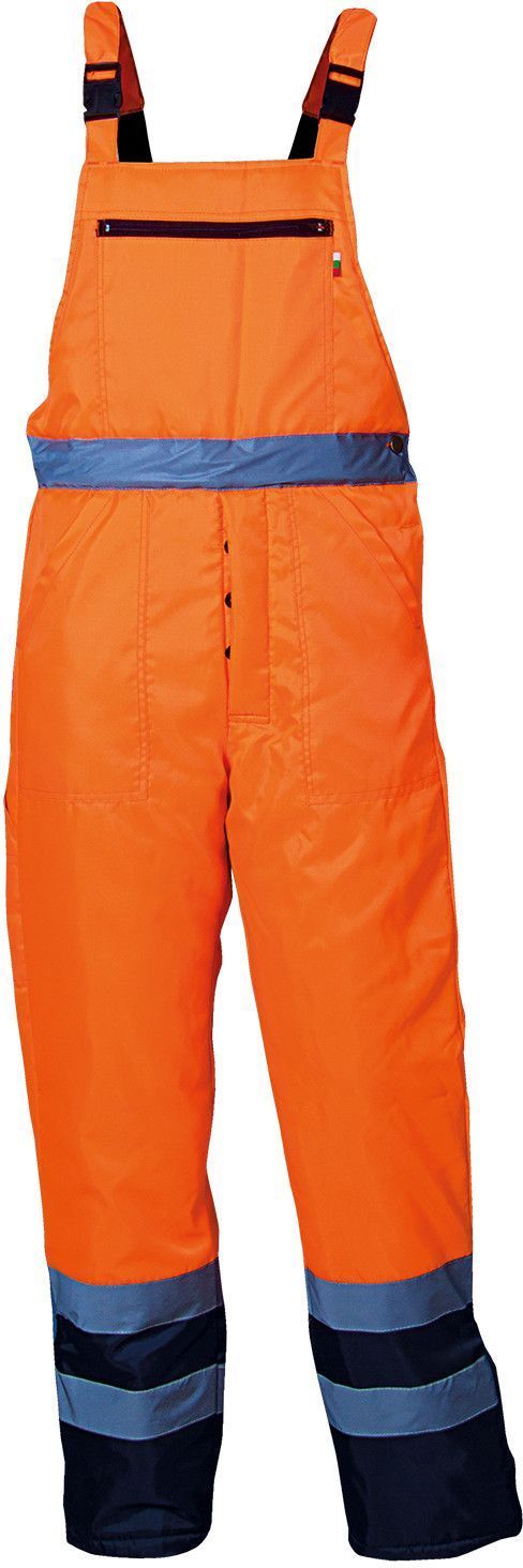 Ολόσωμη φόρμα υψηλής ορατότητας SKIPPER HV Stenso Orange