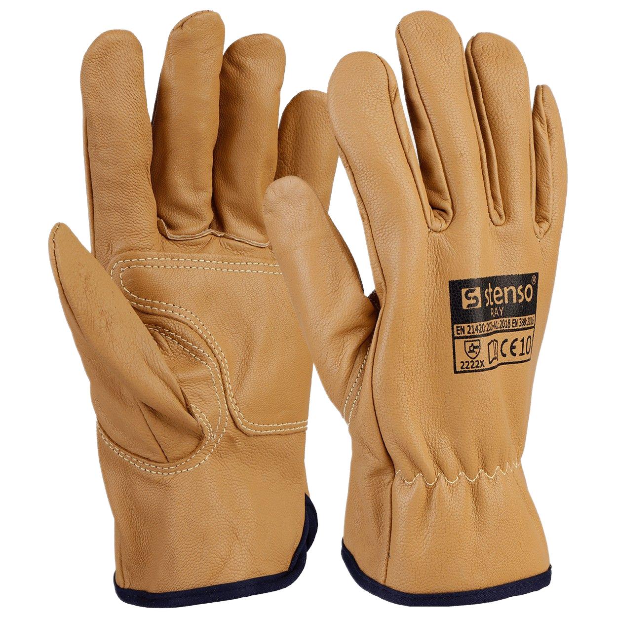 RAY Δερμάτινα γάντια STENSO 07000236