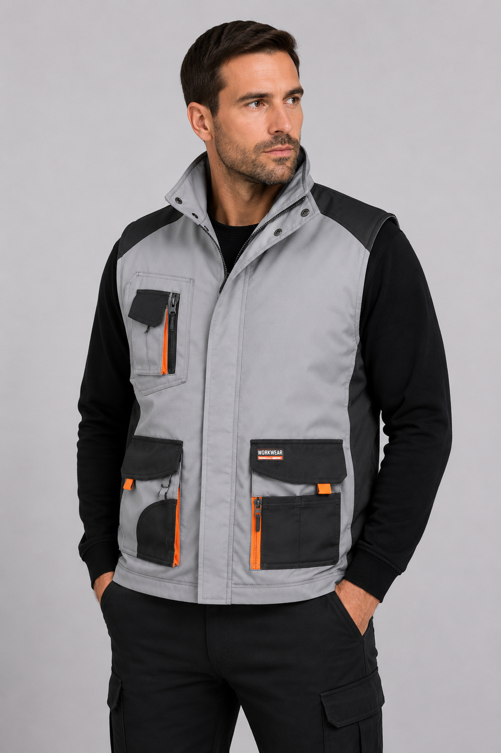 Αδιάβροχο Γιλέκο Εργασίας LITE Gilet Result Work-Guard 
