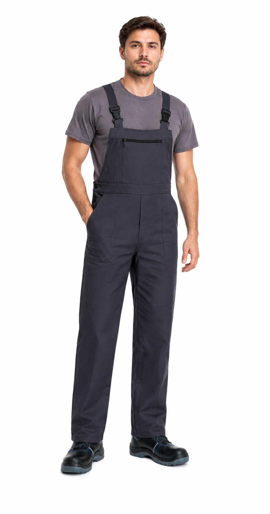 Φόρμα εργασίας PLUTON Stenso Grey