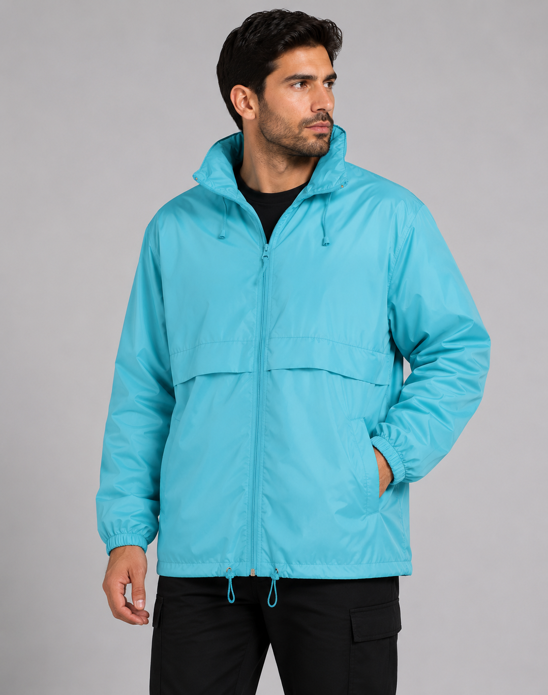 Unisex αντιανεμικό Surf SOLS 32000 Atoll Blue