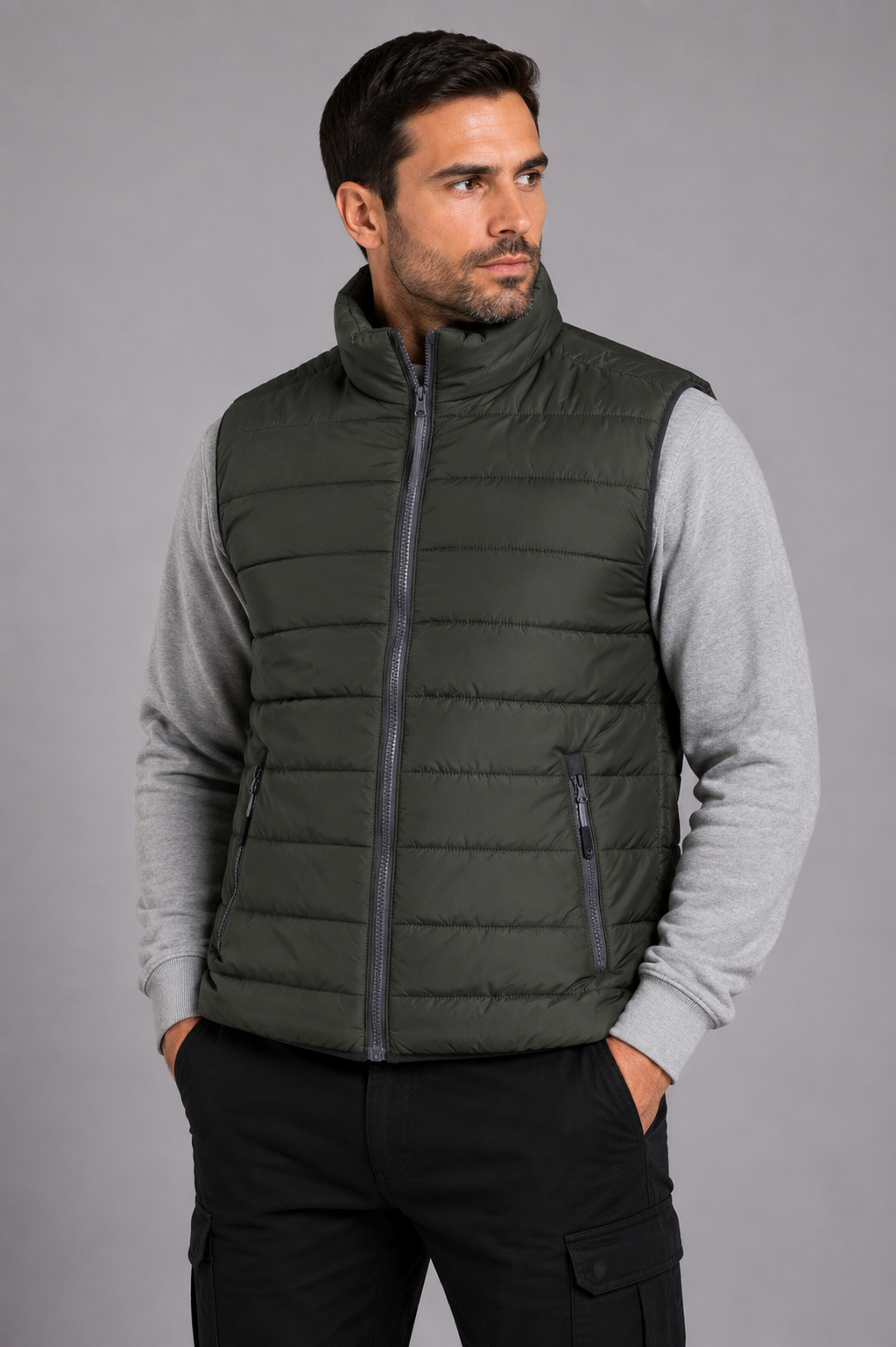 Ανδρικό γιλέκο SPEEDY NEO Stenso Green/Black
