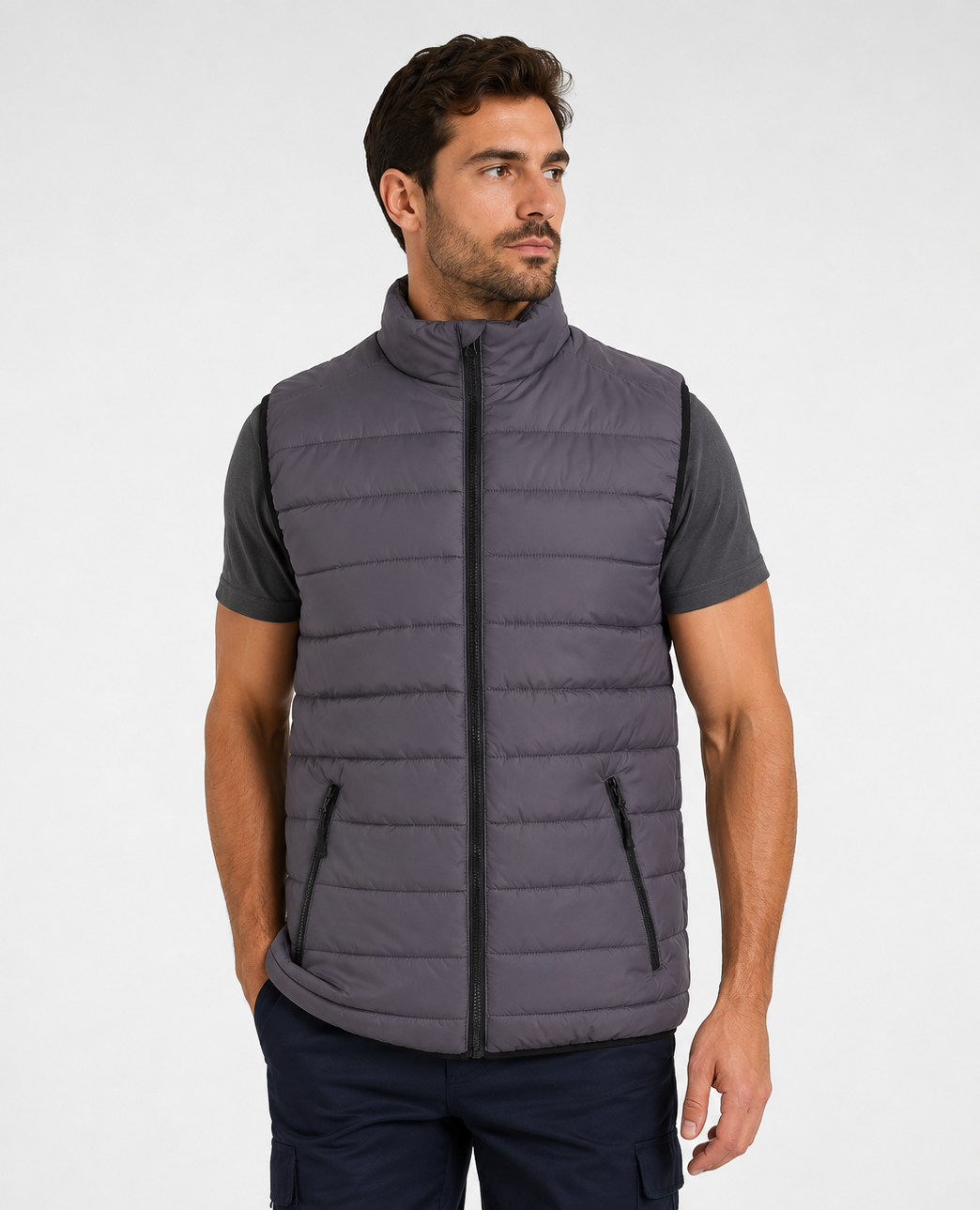 Ανδρικό γιλέκο SPEEDY NEO Stenso Grey/Black