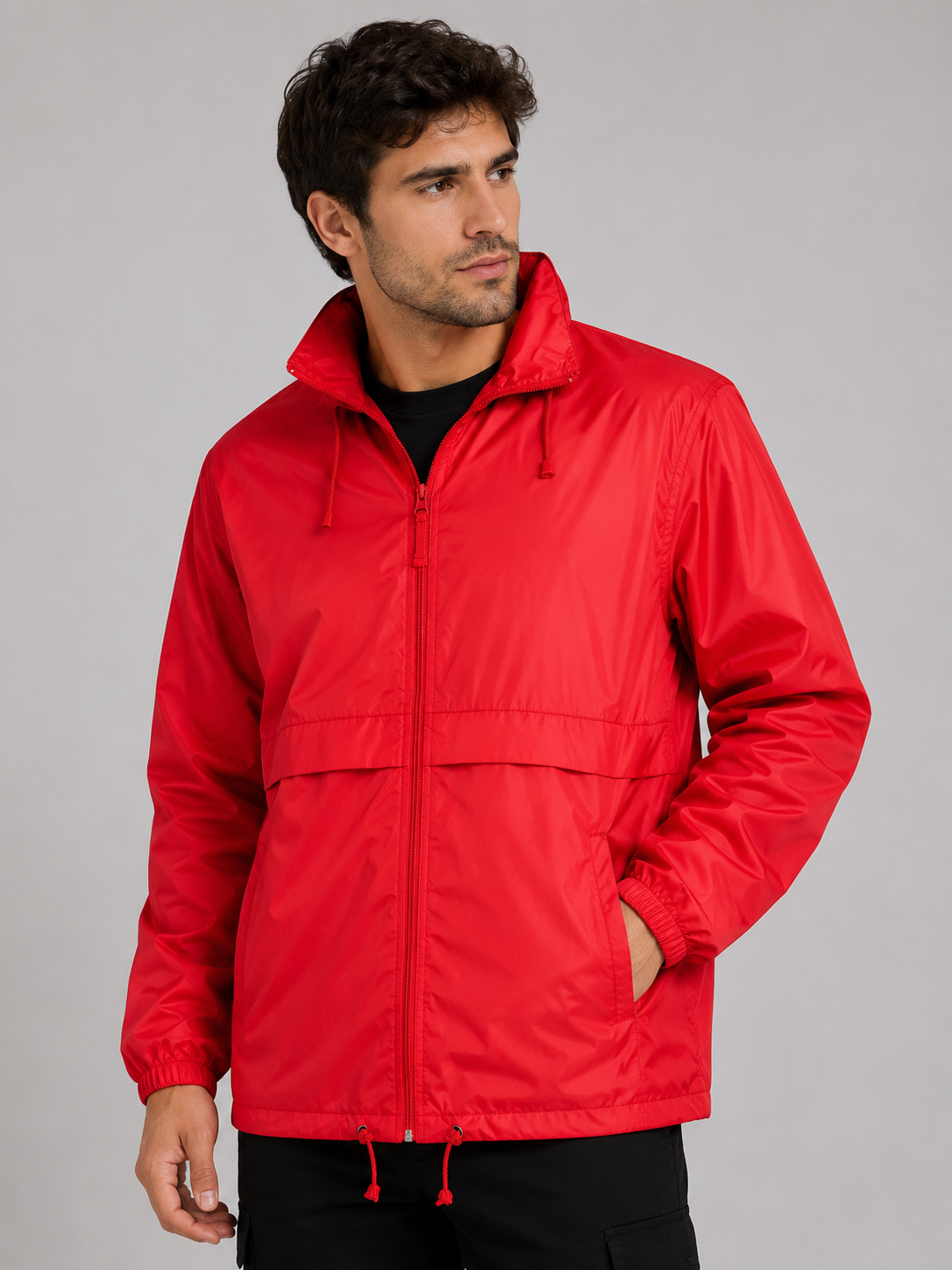 Unisex αντιανεμικό Surf SOLS 32000 Neon Coral