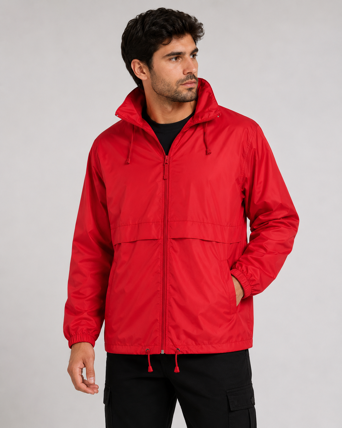 Unisex αντιανεμικό Surf SOLS 32000 Red
