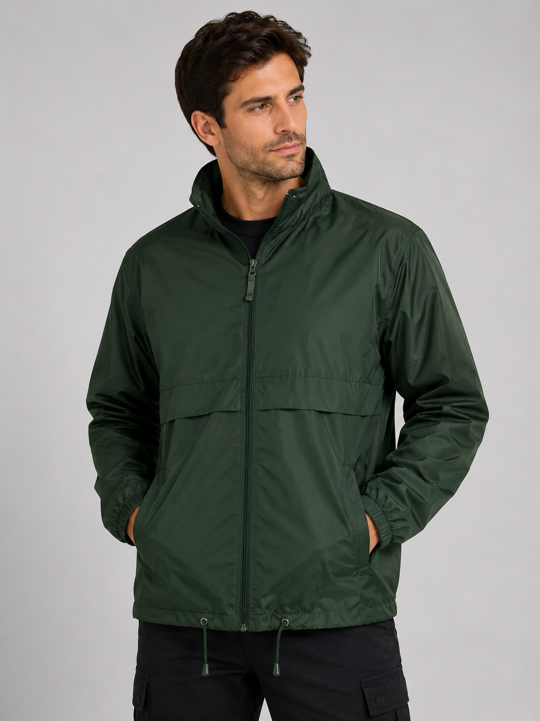 Αντιανεμικό B & C Sirocco Bottle Green