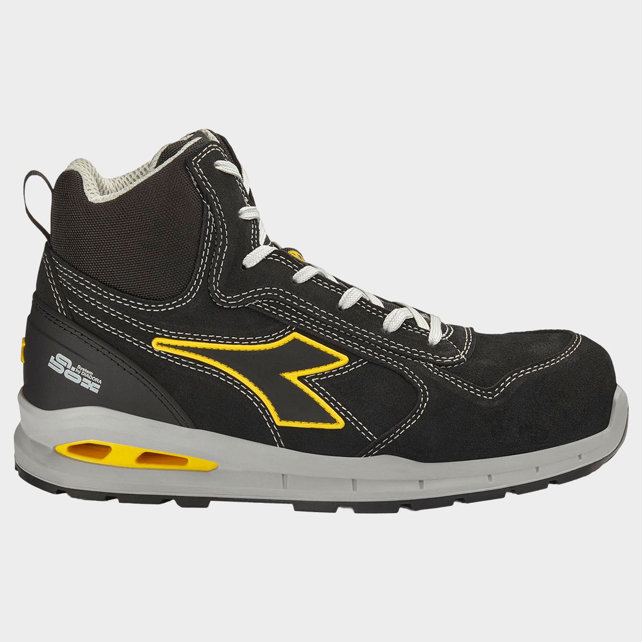 Παπούτσια εργασίας DIADORA RUN A.BOX MID S3S FO SR ESD BLACK 06200425 Μαύρο