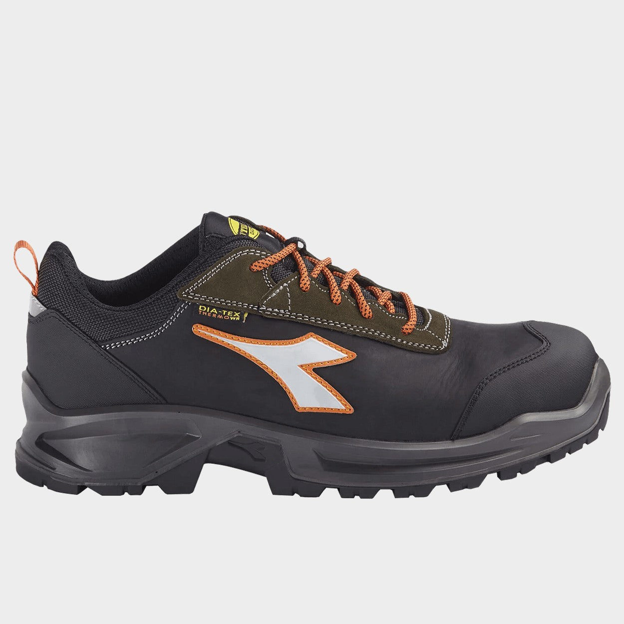 Παπούτσια εργασίας DIADORA SPORT DIATEX BLACK/GREEN LOW S3 WR CI SRC 06200214