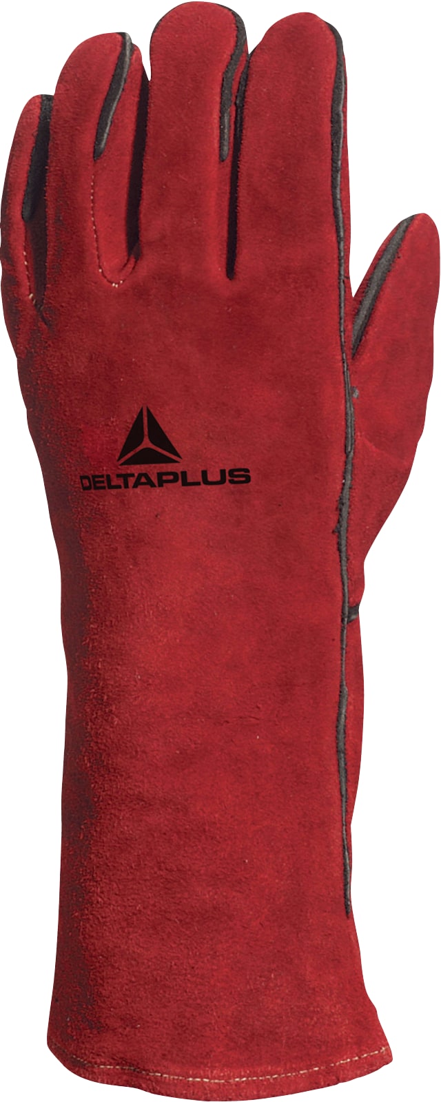 Γάντια Συγκολλητη Δερμάτινα Delta Plus CA615K Κόκκινο