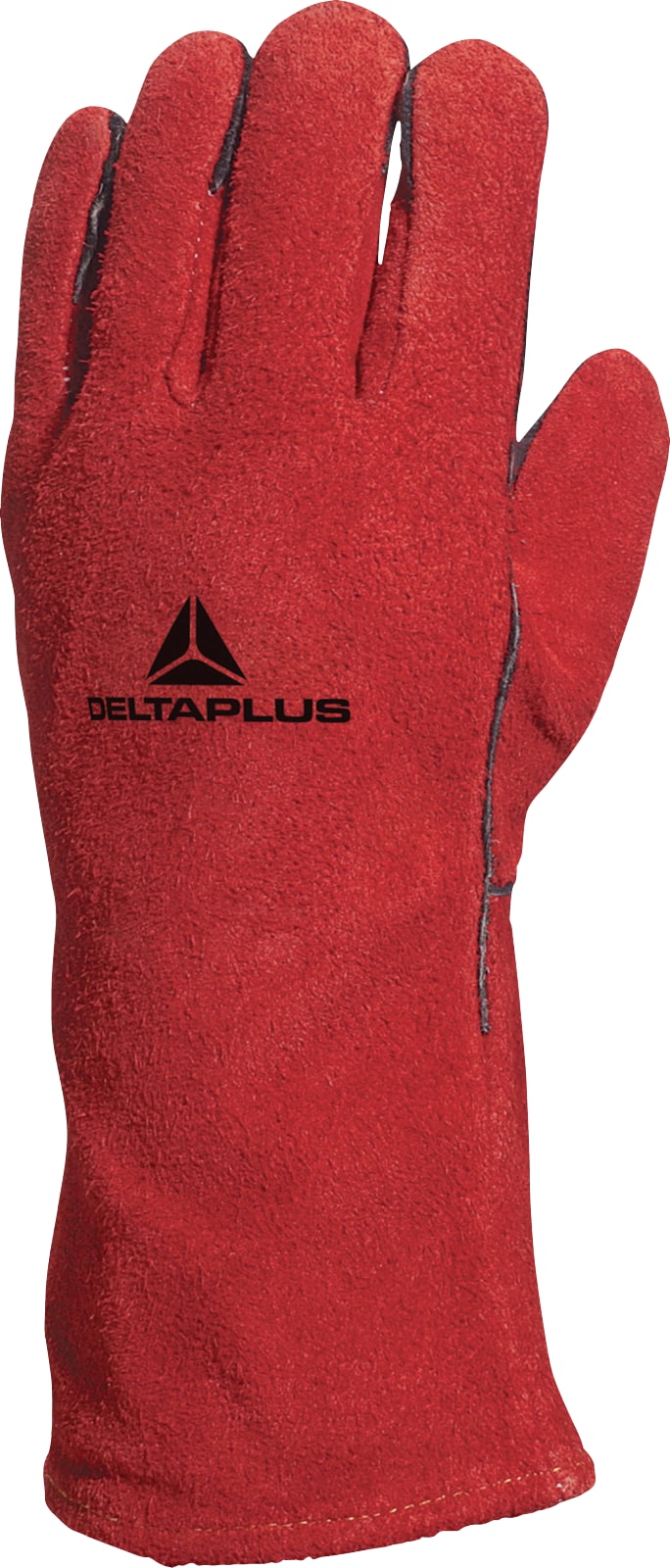 Γάντια Συγκολλητών από Δέρμα Μόσχου Delta Plus CA515R Κόκκινο