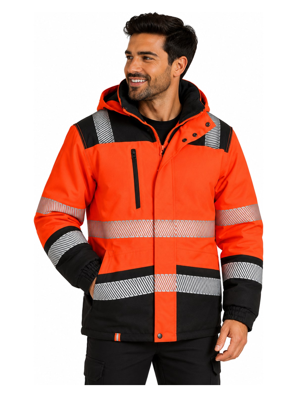Μπουφάν ασφαλείας αδιάβροχο Softshell Result R475X Fluo