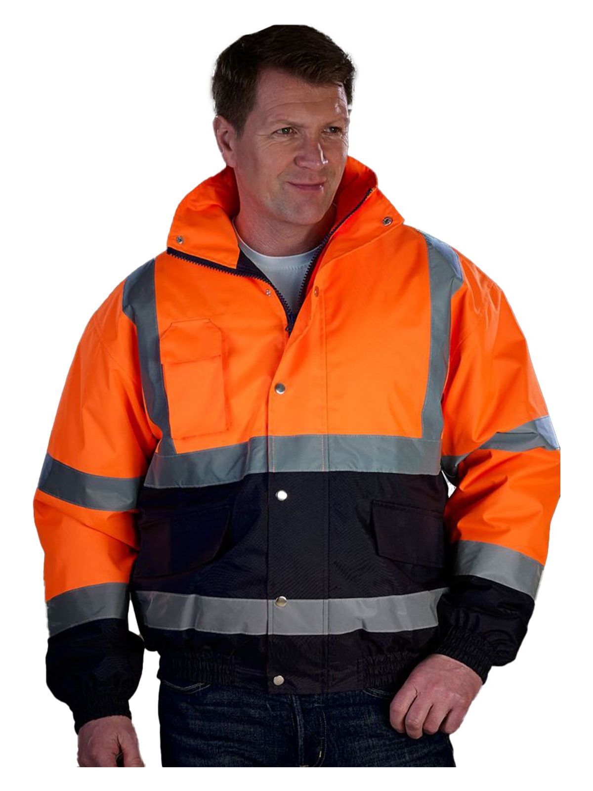 Μπουφάν με ανακλαστικές ταινίες 2-Tone Bomber Yoko HVP2