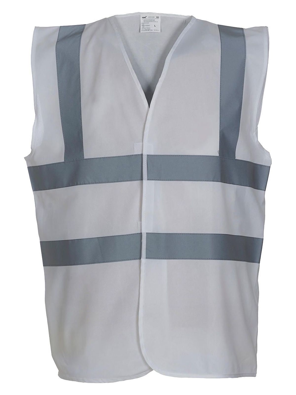 Γιλέκο Ασφαλείας Fluo 2 Yoko HVW100P White