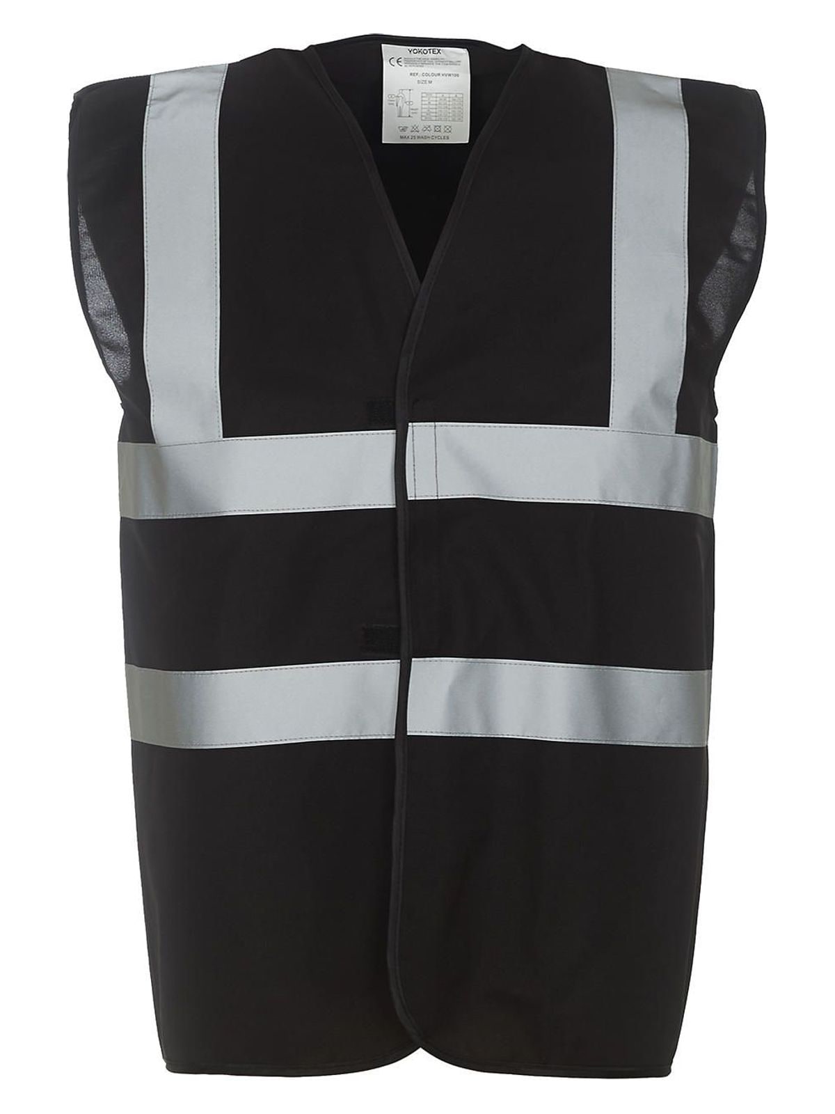 Γιλέκο Ασφαλείας Fluo 2 Yoko HVW100P Black