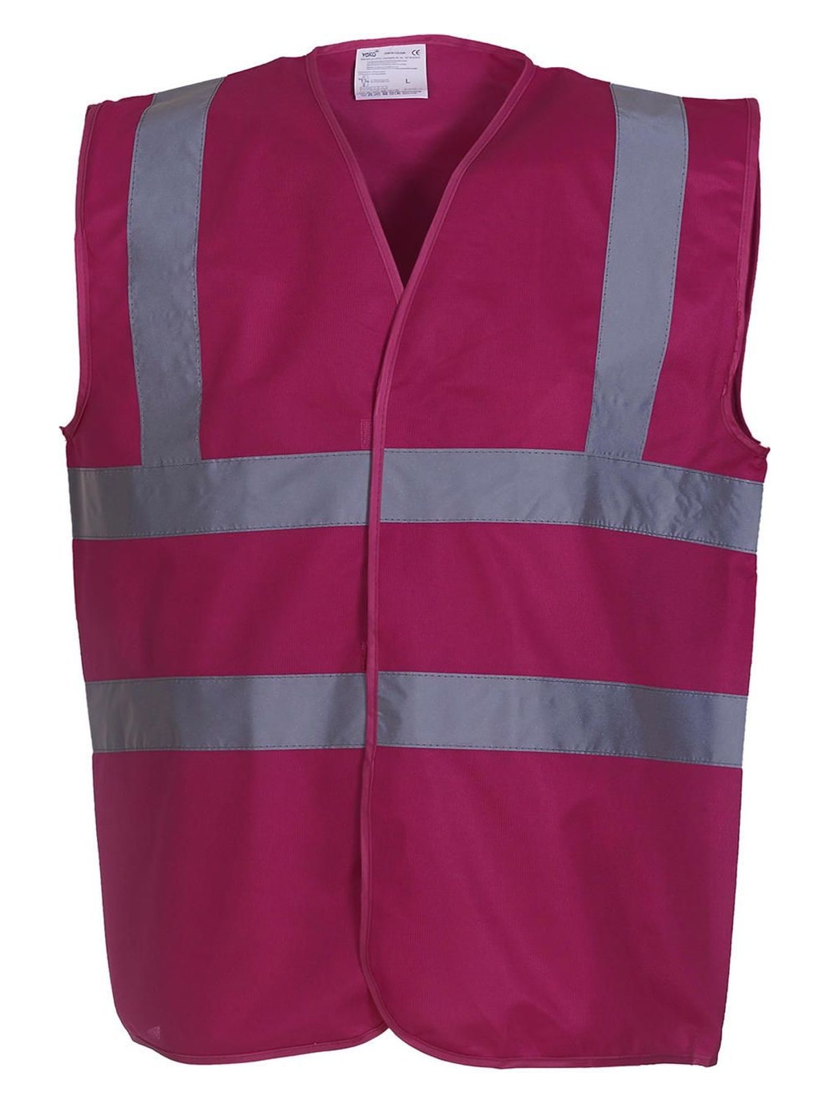Γιλέκο Ασφαλείας Fluo 2 Yoko HVW100P Raspberry