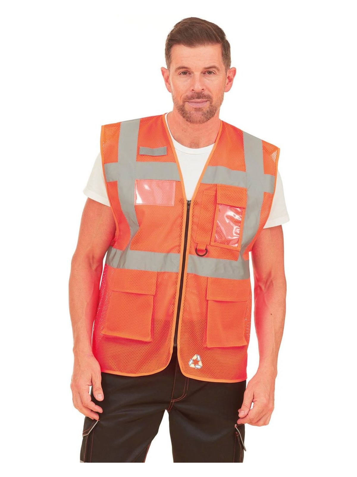 Γιλέκο με Ανακλαστικές Ταινίες Hi-Vis Open Mesh Yoko HV