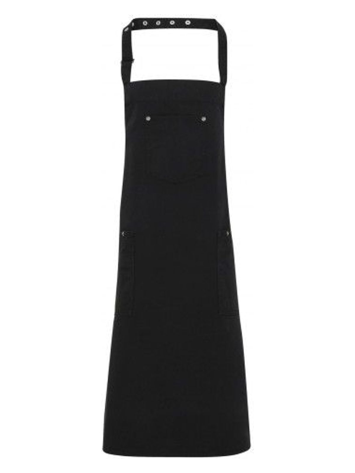 Ποδιά Ολόσωμη με τσέπες Chino Premier PR132 Black