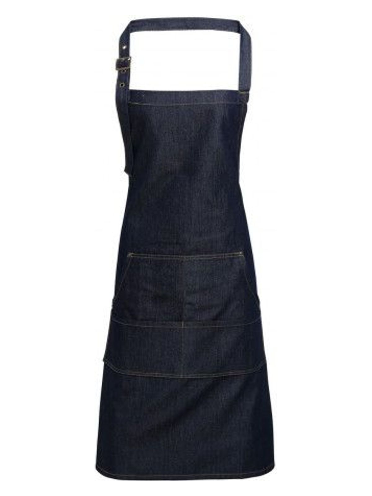 Ποδιά Ολόσωμη Τζιν Premier PR126 Indigo Denim Black Den