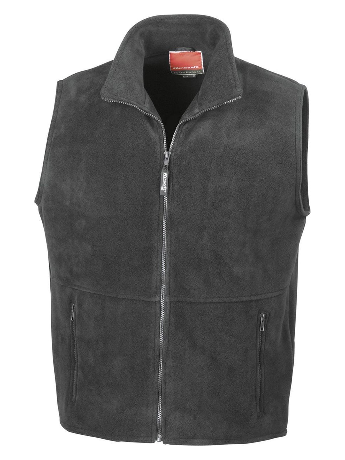 Fleece Bodywarmer Result R037X Black